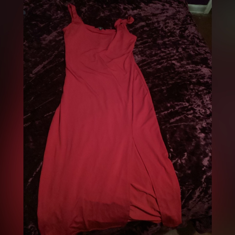 Ambiance dress red size medium